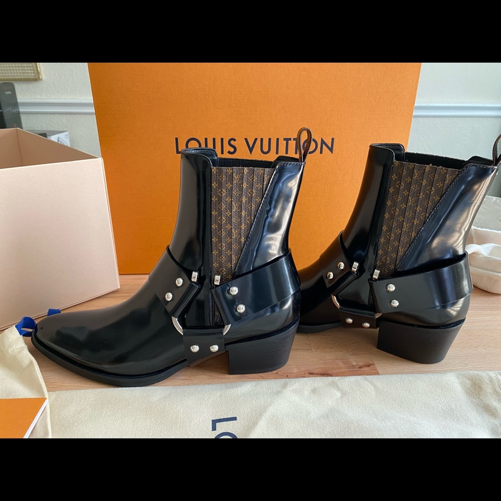 Authentic Louis Vuitton - Rhapsody Ankle Boot